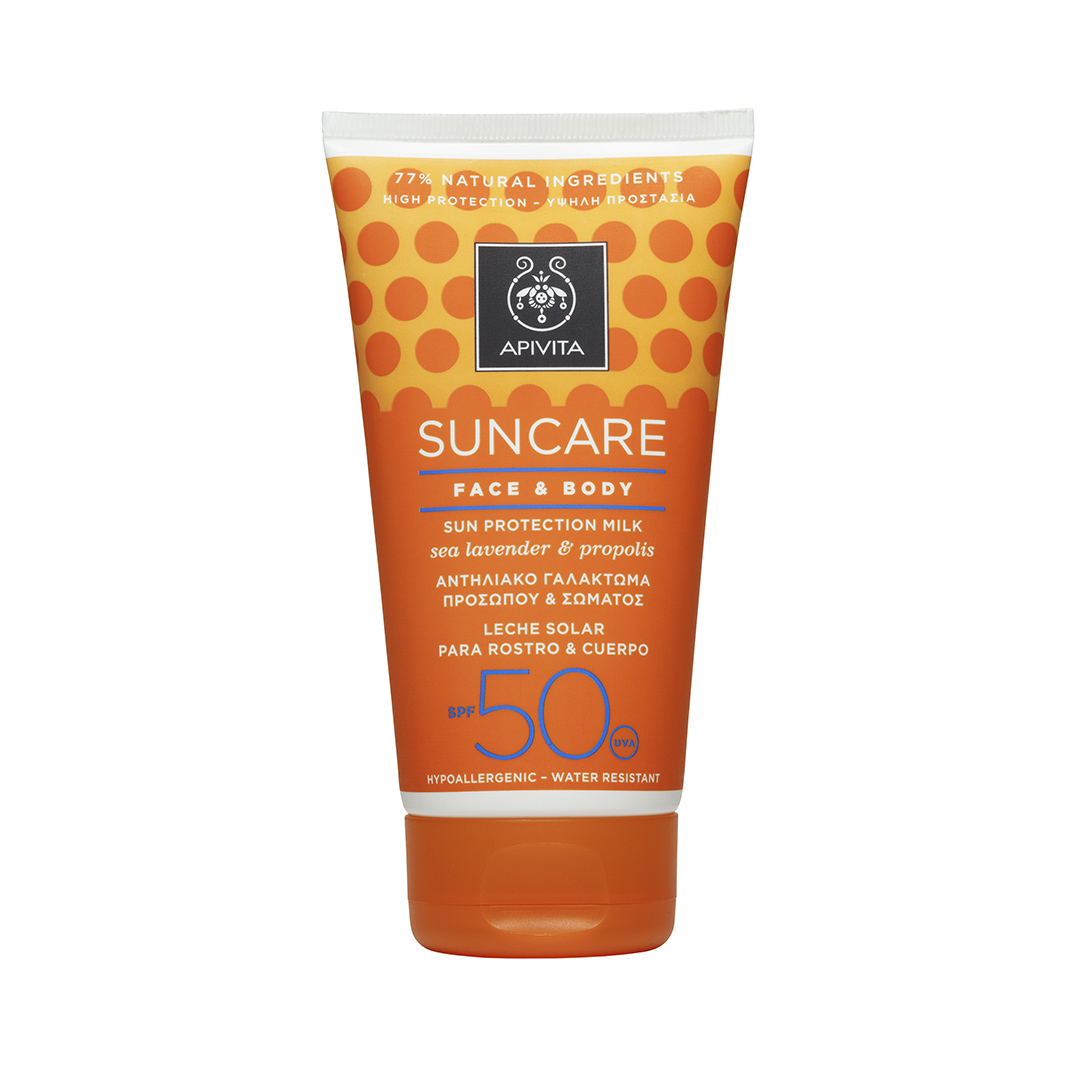 Apivita Αντιηλιακό Γαλάκτωμα Προσώπου & Σώματος SPF50 150ml