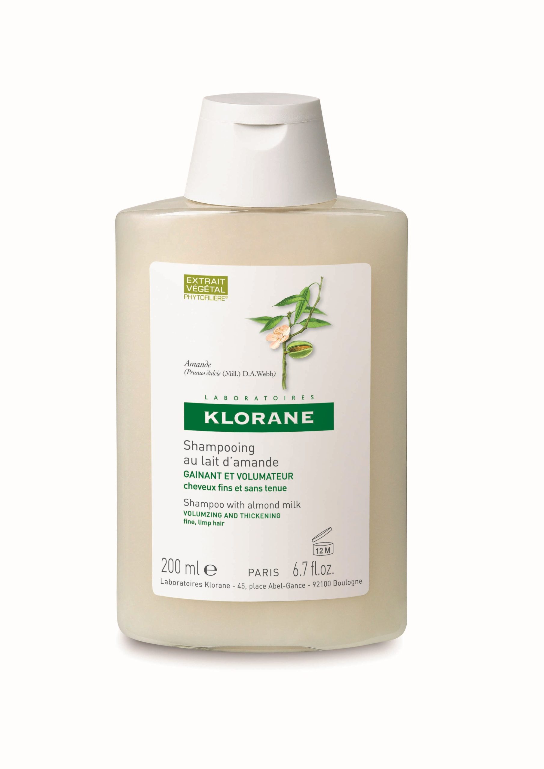 Klorane Shampoo almond oil 200ml