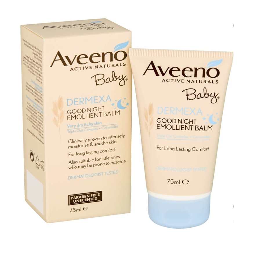 Aveeno Baby Dermexa Good Night Emollient Balm 75ml