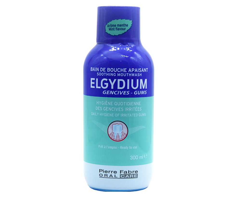 Elgydium Irritated Gums Soothing Mouthwash 300ml