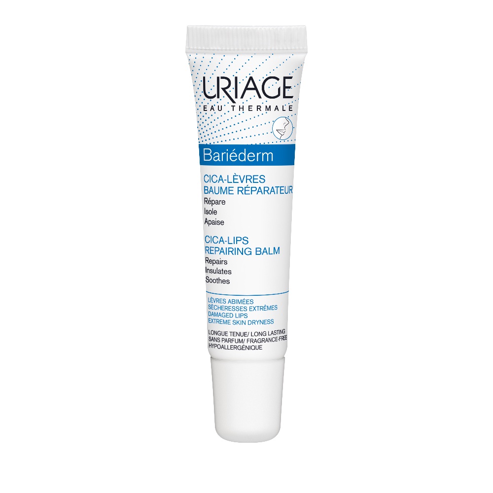 Uriage Bariederm Cica-Lips repairing balm 15ml