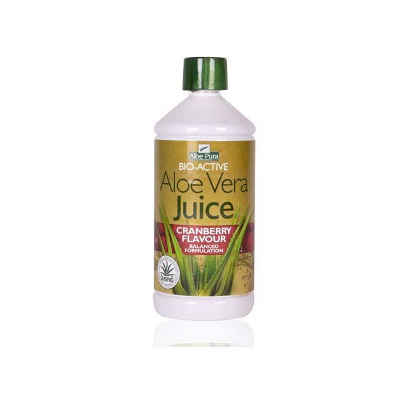 Isoplus Aloe vera juice cranberry 1lt