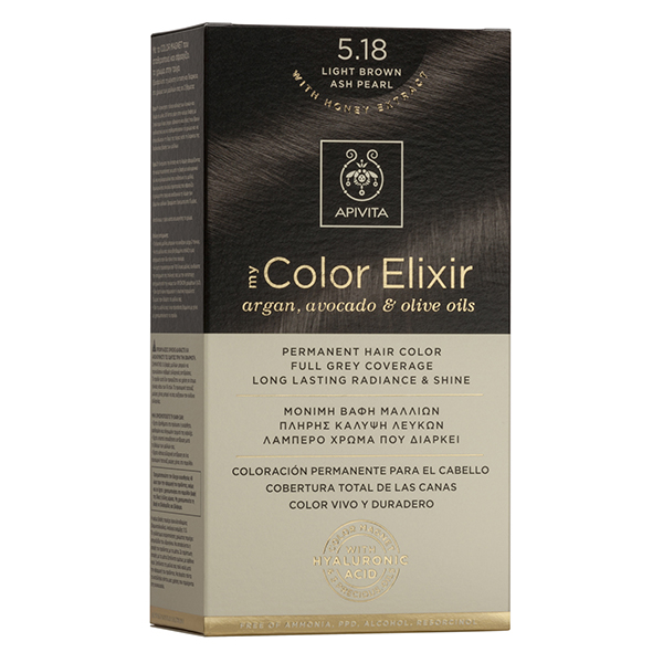 Apivita My Color Elixir N5,18 Καστανό Ανοικτό - Image 2