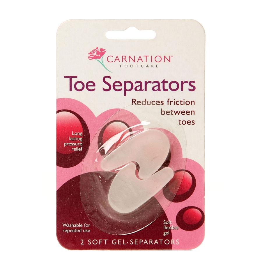 Carnation Footcare Gel Toe Separators 2τμχ
