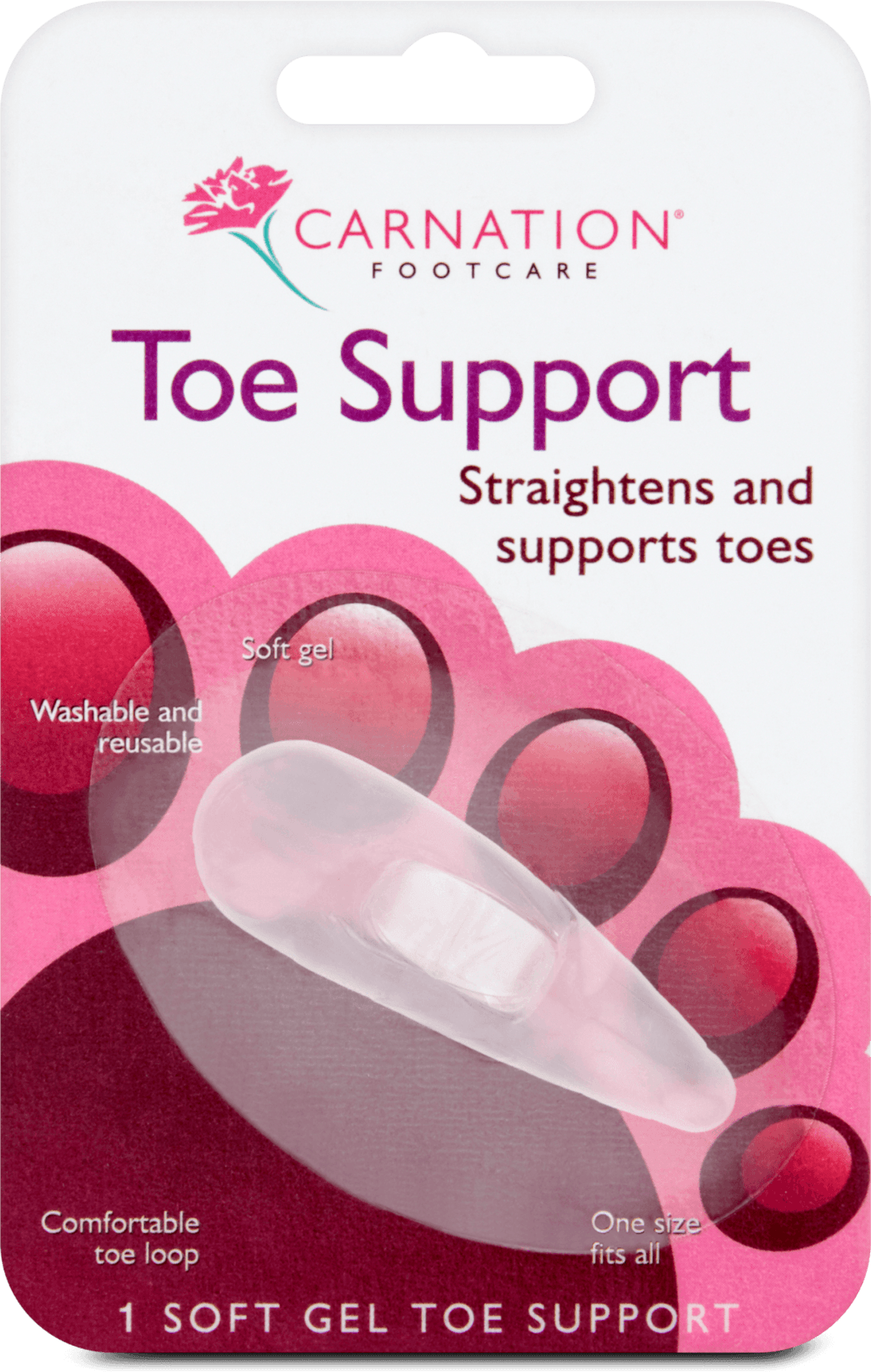 Carnation Footcare Toe Support, 1 τεμάχιο