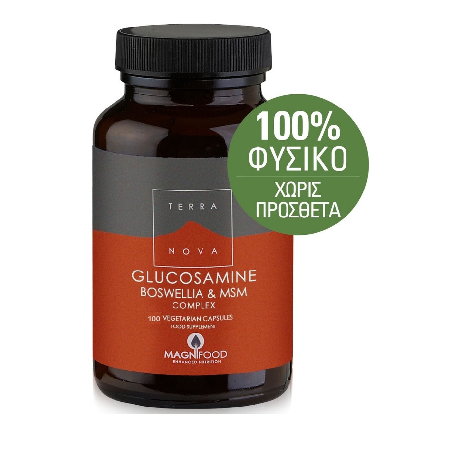 Bionat Glucosamine, Boswellia & MSM Complex 100 capsules