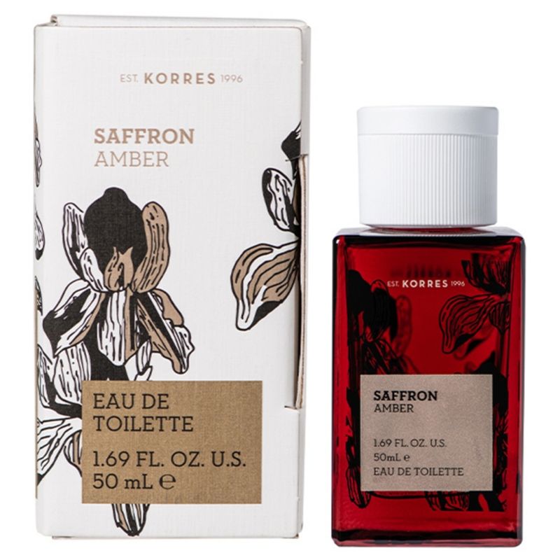 Korres Saffron Amber Eau De Toilette 50ml