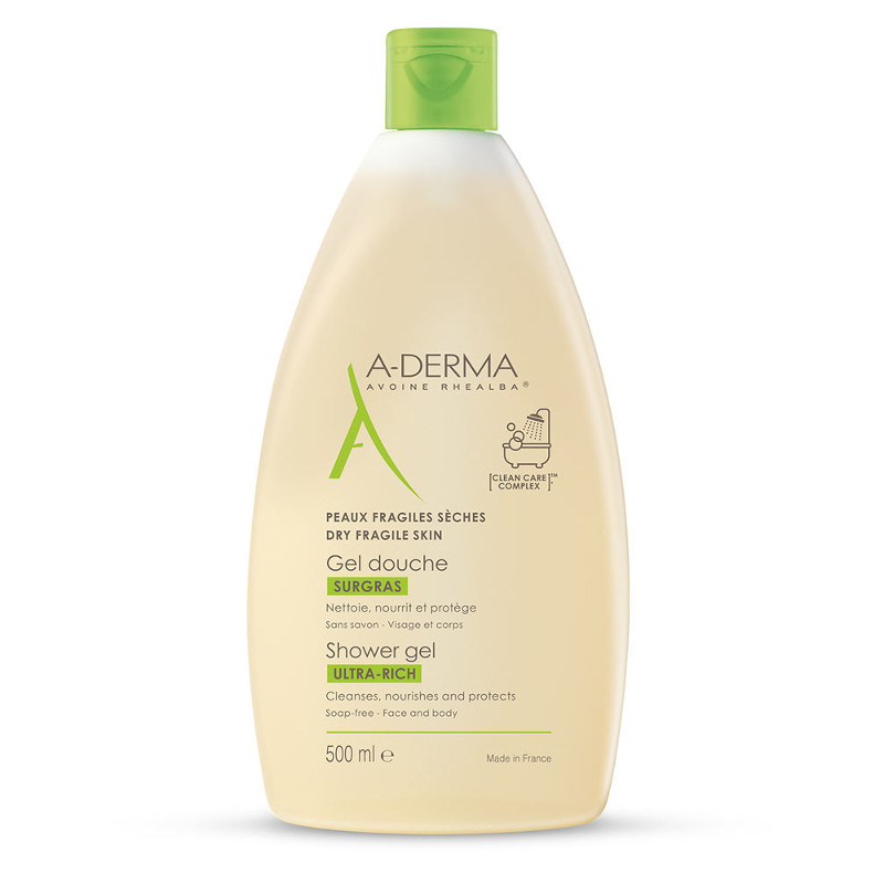 Aderma Gel douche sougras 500ml
