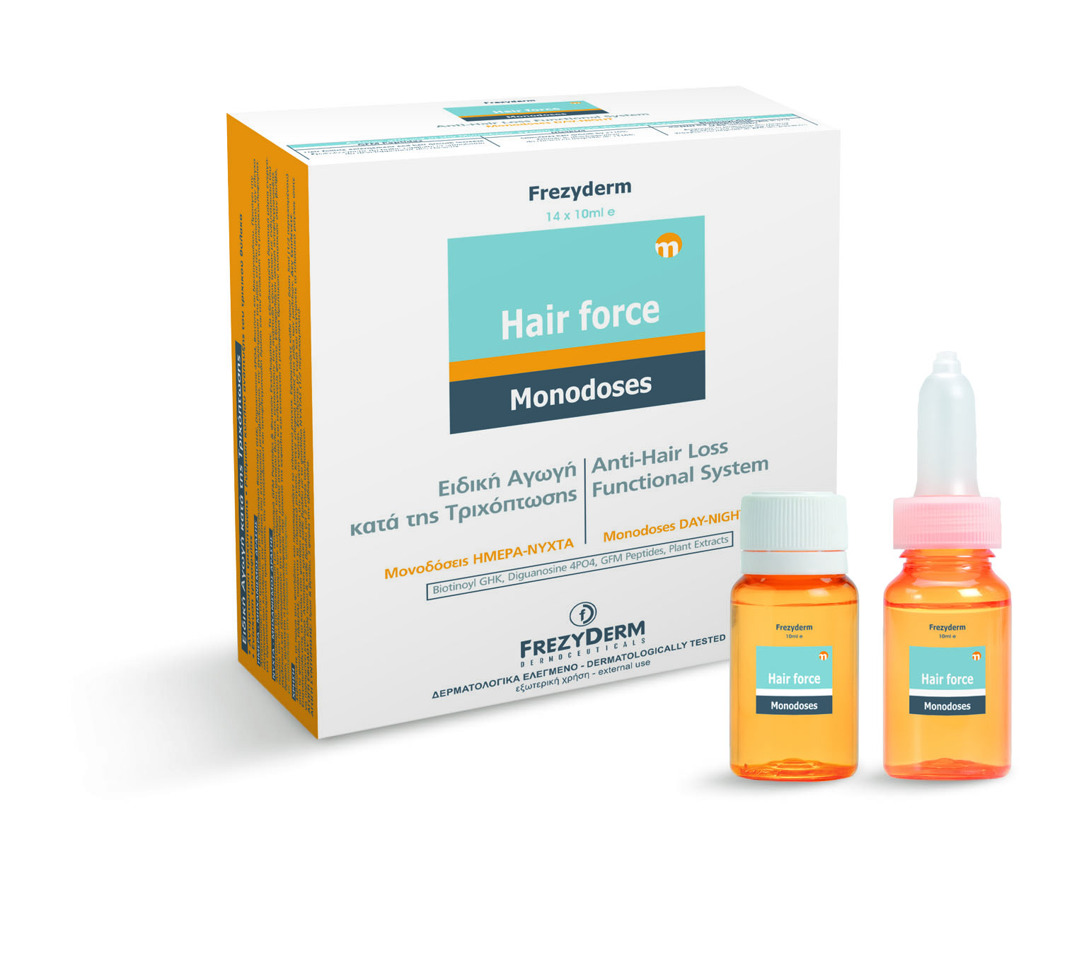 Frezyderm HAIR FORCE Monodose Day/Night 14x10ml