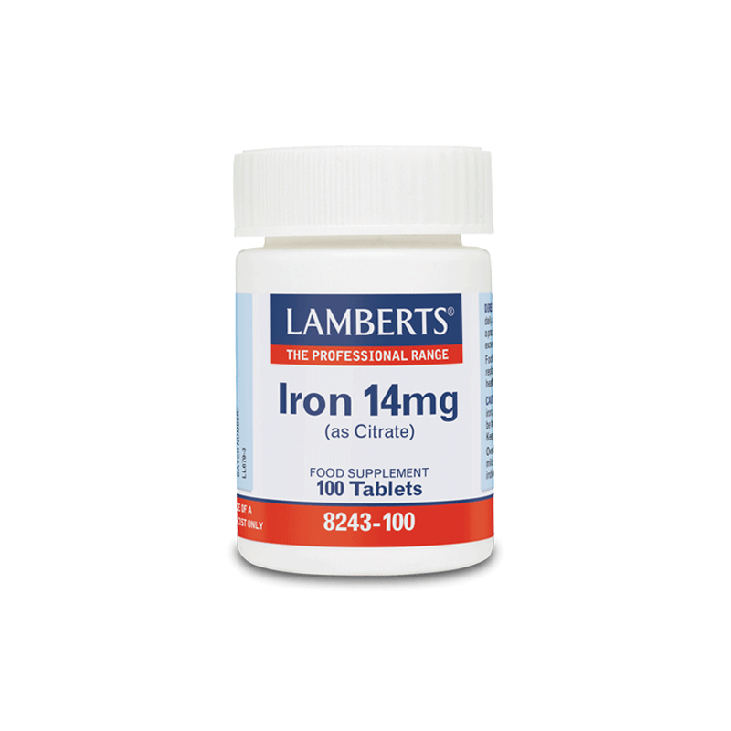 Lamberts IRON 14mg 100TABS