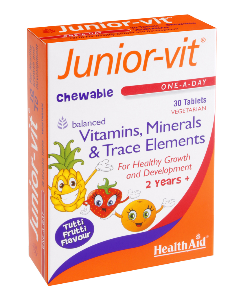 Health Aid Junior-Vit 30 tabs