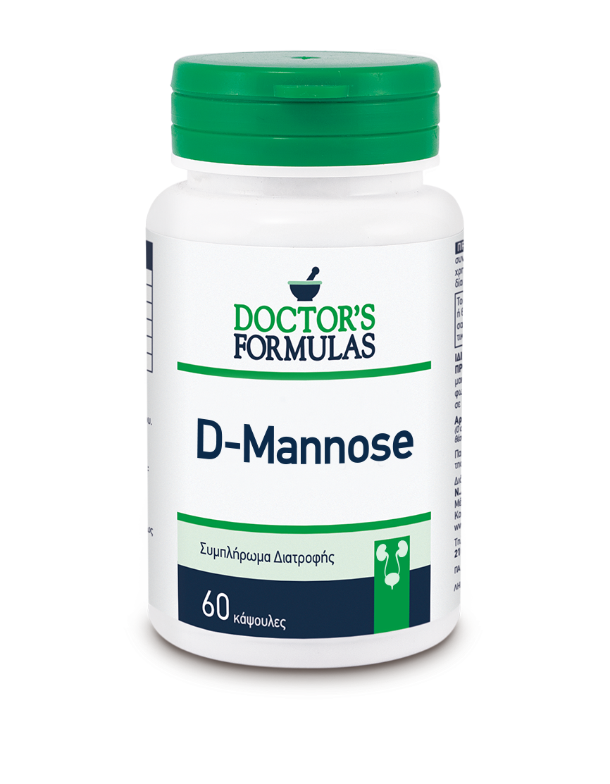 Doctor's formulas D-Mannose 1000mg 60 κάψουλες