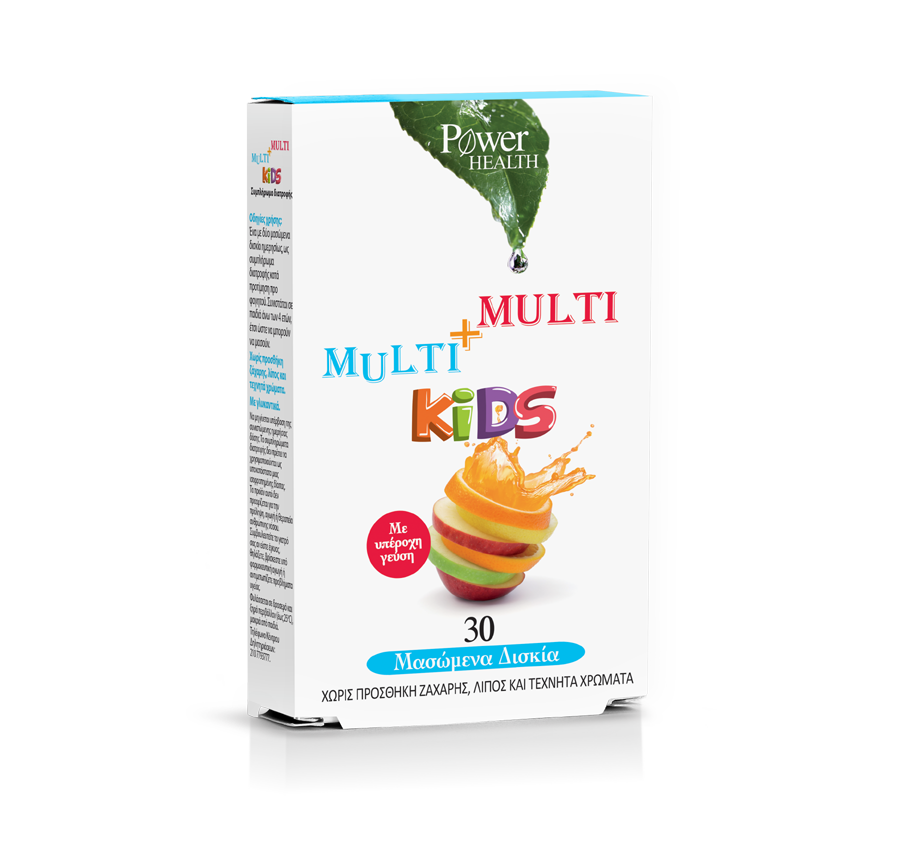 Power Health Multi+Multi Kids 30 Μασώμενα δισκία