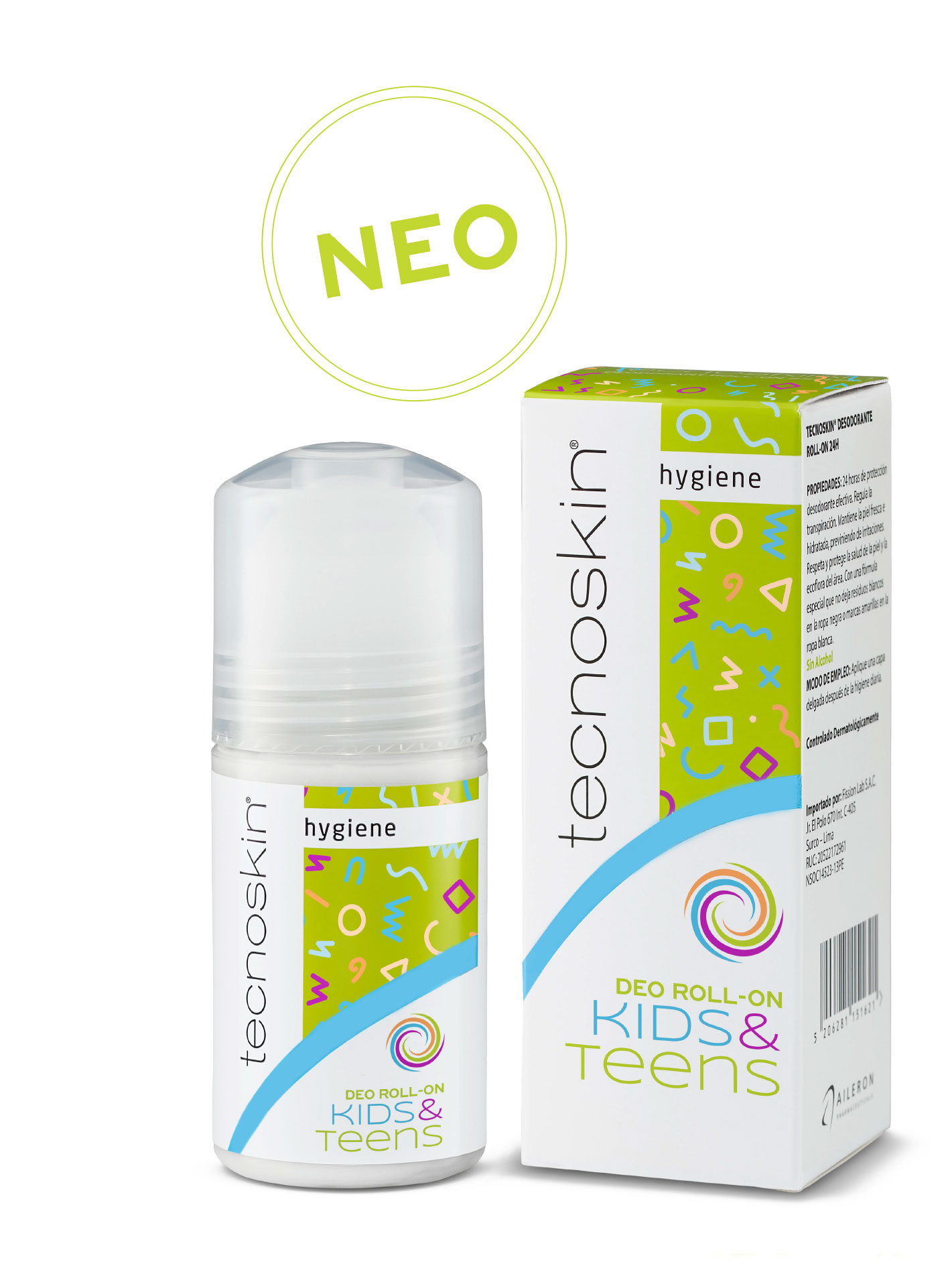 Technoskin Deo Roll-on Kids & Teens 50ml