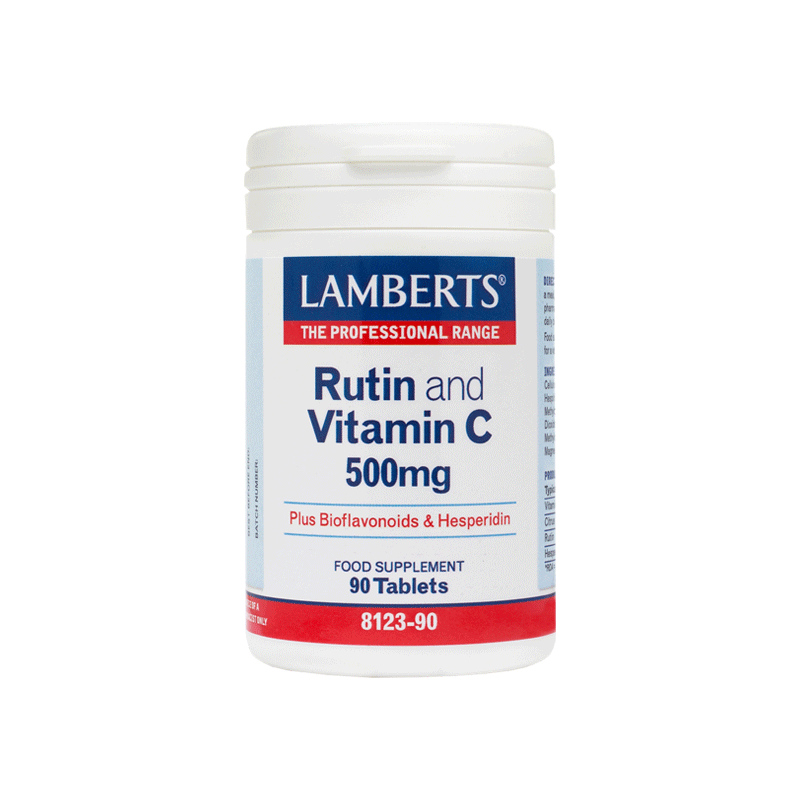Lamberts RUTIN & VIT C 500mg 90TABS