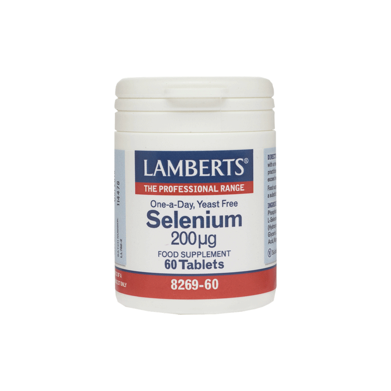 Lamberts SELENIUM 200mg 60TABS