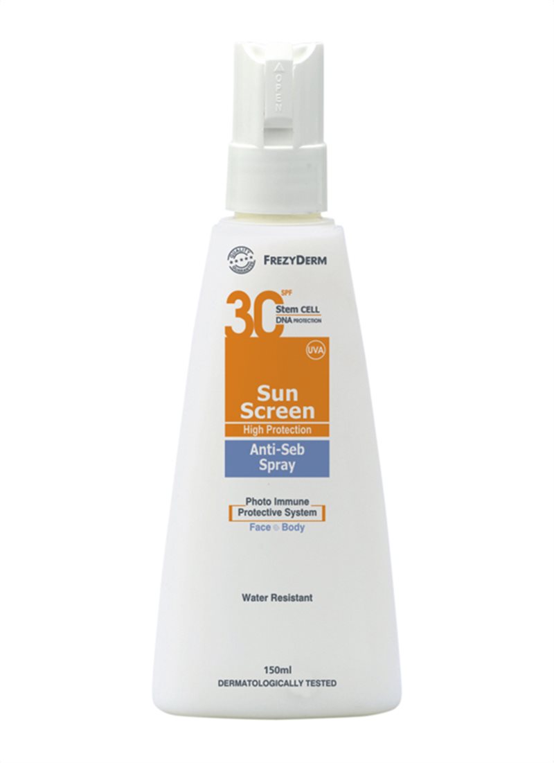 Frezyderm Sunscreen spray anti-seb spf 30+ 150ml