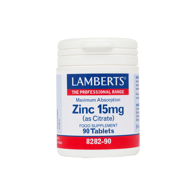 Lamberts ZINC CITRATE 15mg 90TABS