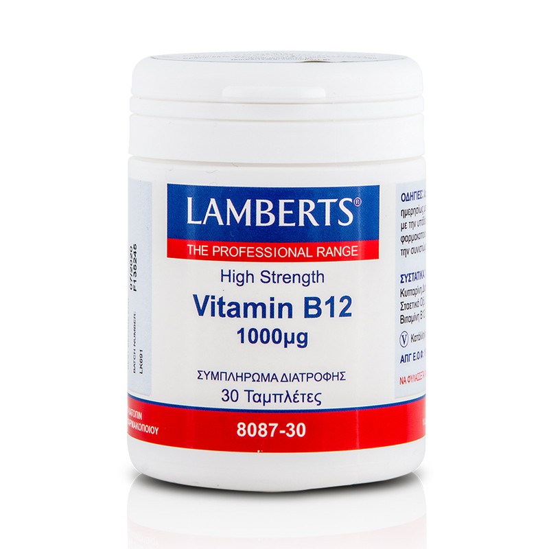 Lamberts VITAMIN B-12 1000MCG 30TABS