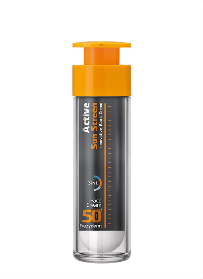 Frezyderm Active sun screen face cream spf50+ 50ml