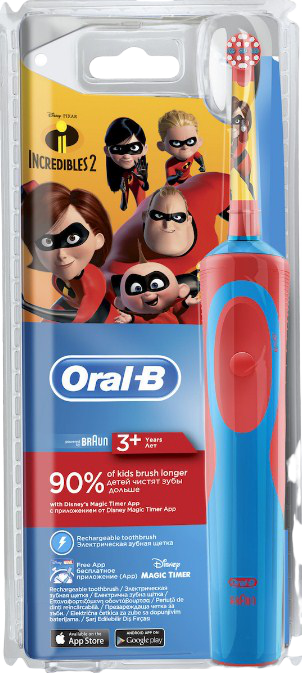 Oral-B Vitality Stages Power Ηλεκτρική Οδοντόβουρτσα για Παιδιά Cars - Frozen - Princesses - StarWars-Incredibles - Image 4