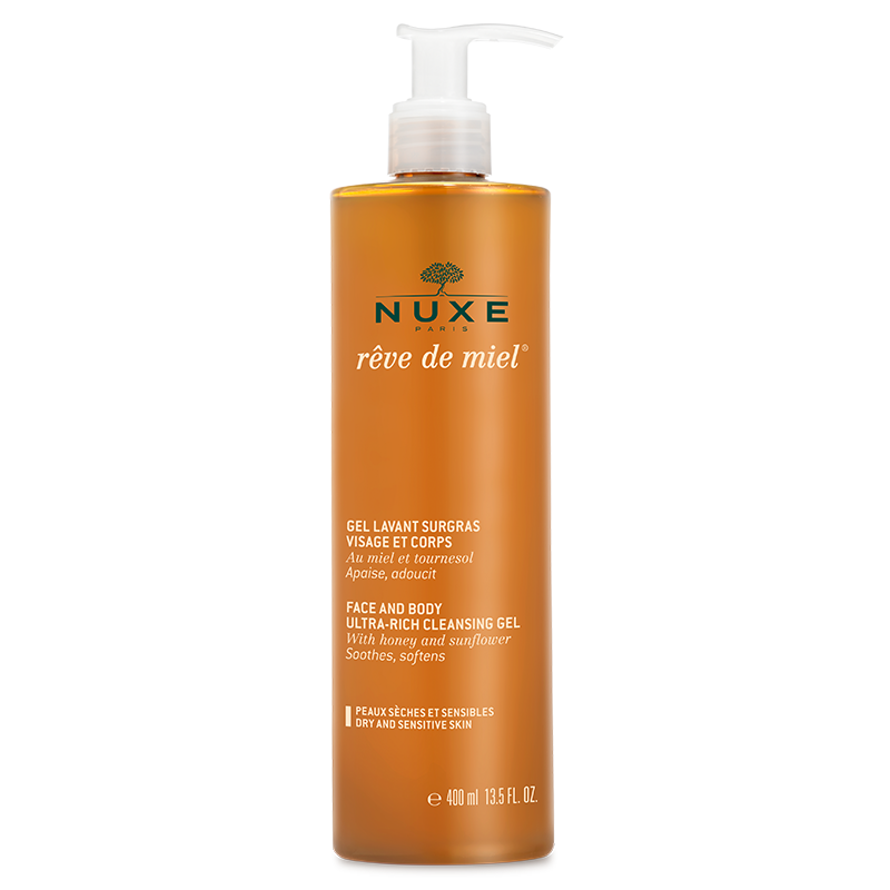 Nuxe Reve de Miel Face & Body Cleansing Gel 400ml