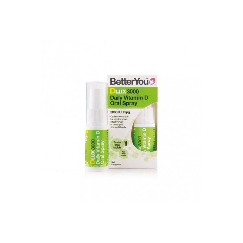 Dlux 3000iu oral spray 15ml (betteryou)