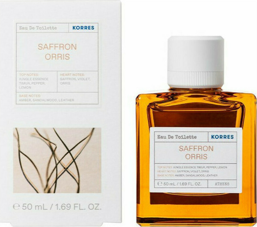 Korres Saffron Orris Eau De Toilette 50ml
